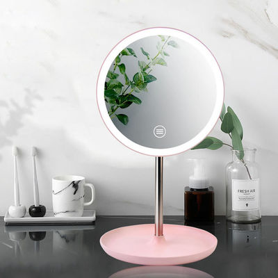 টেবিল ডেস্কটপের জন্য 20x লুপিং LED মেকআপ মিরর